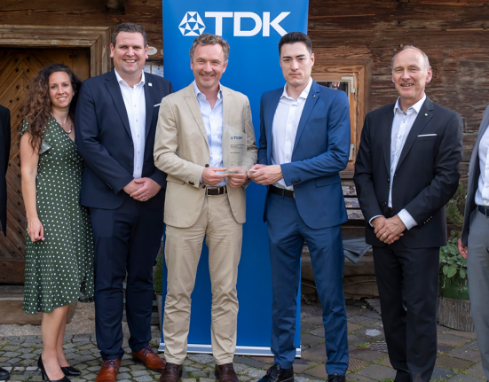 Avnet Abacus wins TDK's 2023 European Distribution Silver Award
