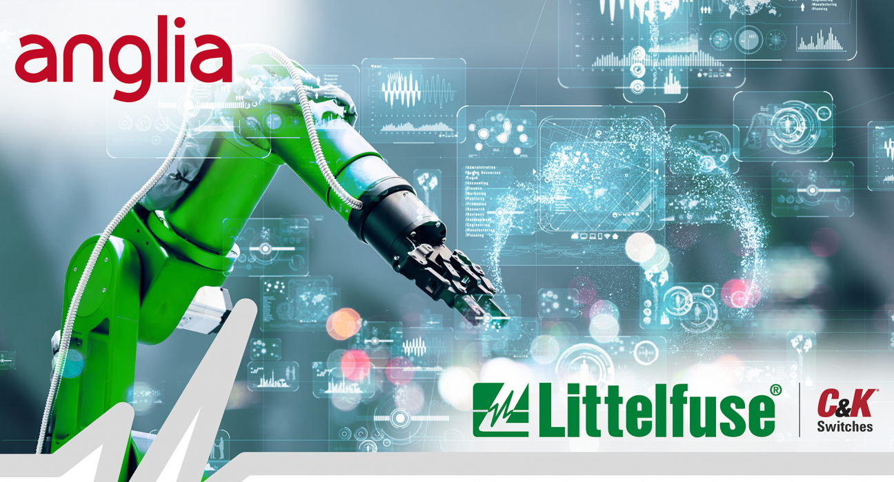 Anglia Components adds full range of Littelfuse C&K switches