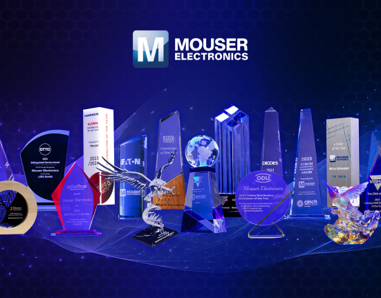 Mouser Electronics awarded from its manufacturer partners