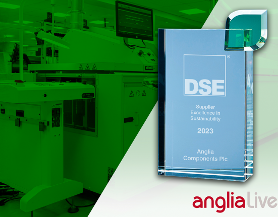 Anglia wins Deep Sea Electronics award for sustainability