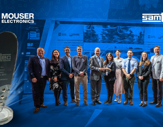 Samtec honours Mouser with distributor award