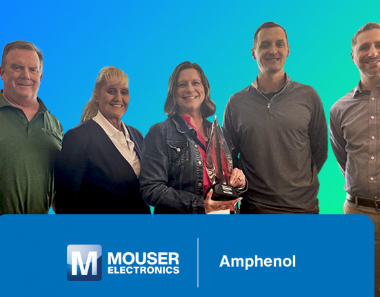 Mouser receives award from Amphenol SV Microwave