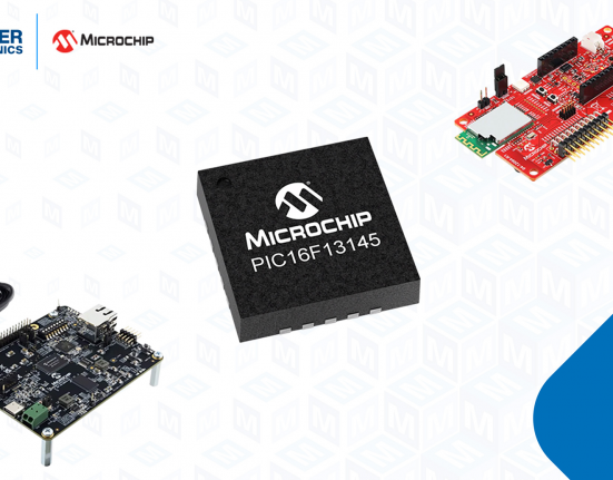 Mouser shipping Microchip embedded control solutions