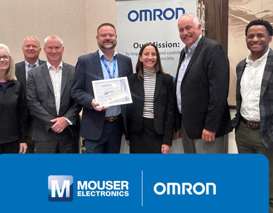 Mouser awarded honours from OMRON Electronic Components