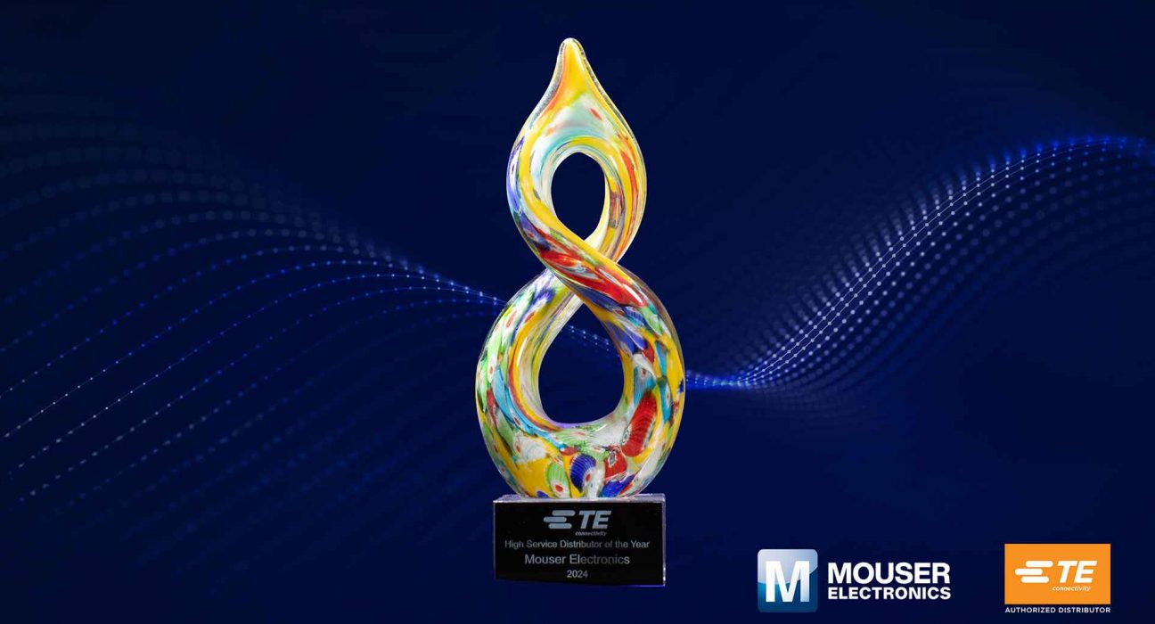 TE Connectivity names Mouser global high service distributor