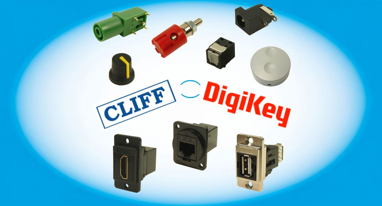 Cliff Electronics enhances presence through DigiKey partnership