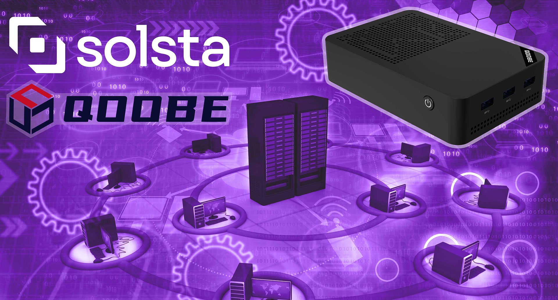 QOOBE NAS solution available through Solsta