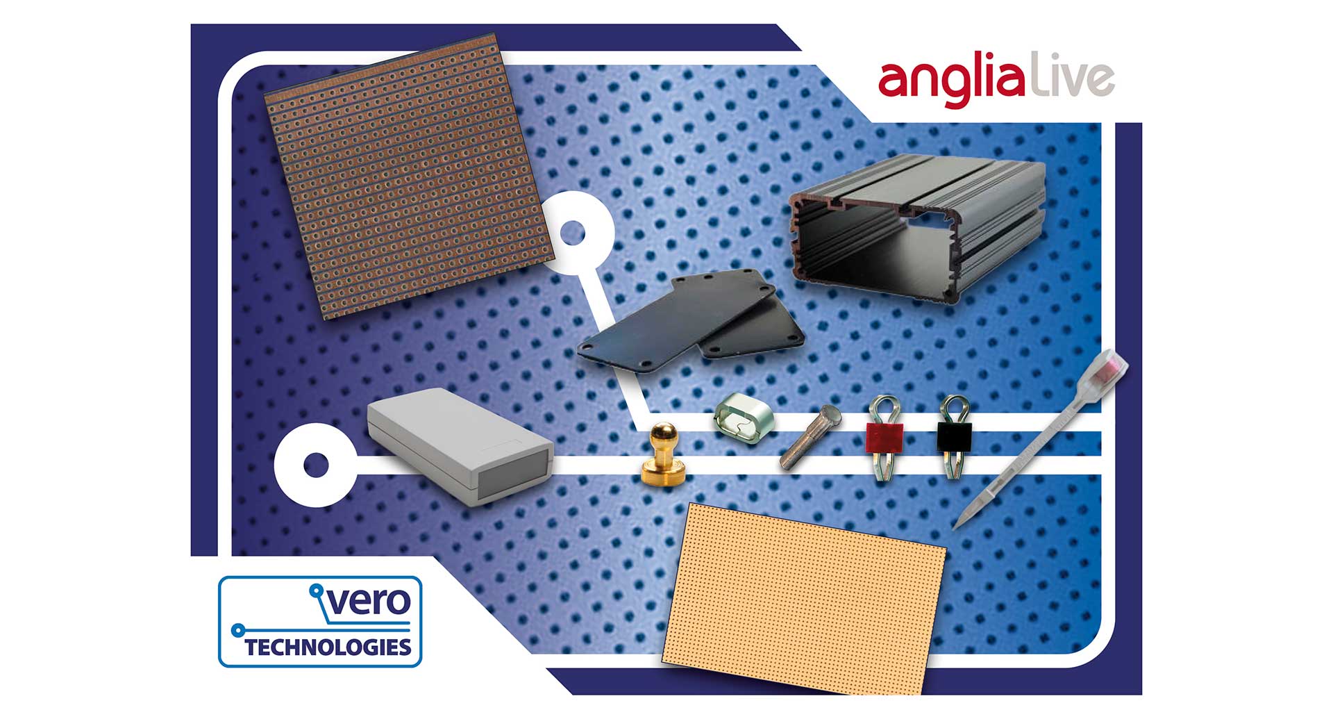 Anglia stocks Veroâ€™s PCB prototyping aids and accessories