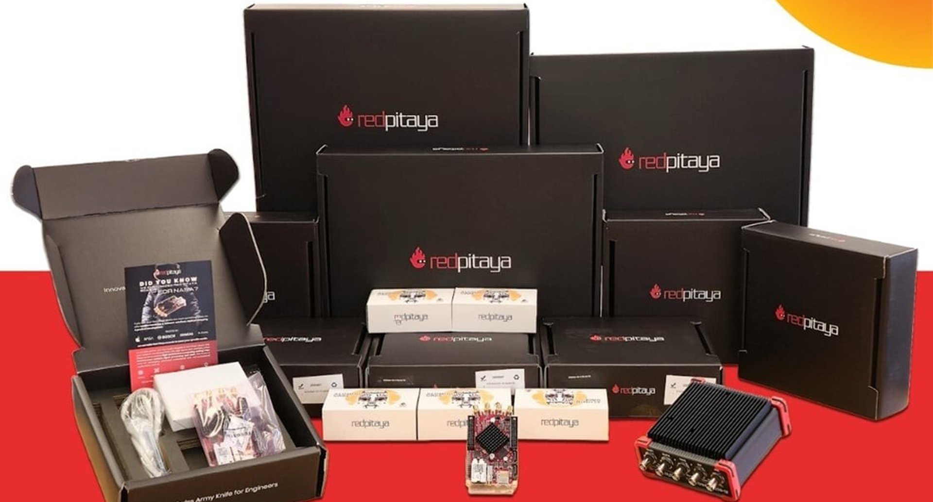 Sundance Multiprocessor Technology is now a supplier of Red Pitaya products – credit-card sized, open-source signal acquisition boards