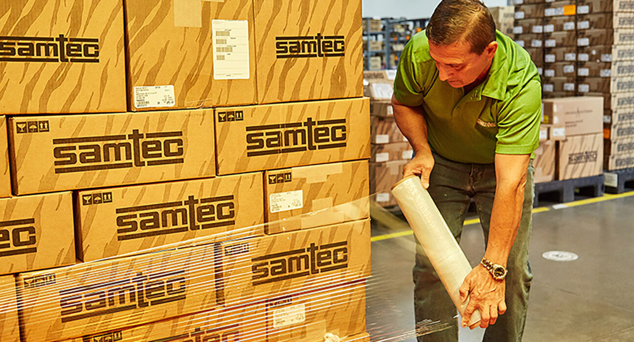 Global locations help Samtec mitigate increased shipping costs
