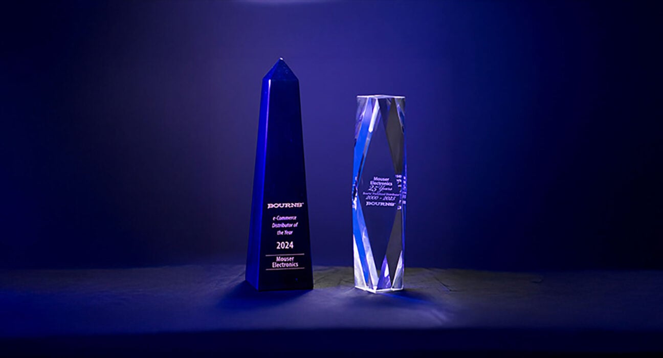 Mouser named Bourns e-Commerce Distributor of the Year