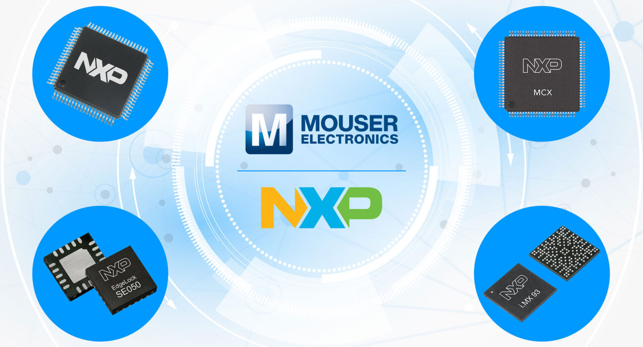 Mouser stocks 14,000+ NXP products