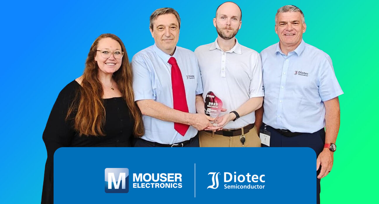 Mouser Electronics named e-Commerce Partner of the Year