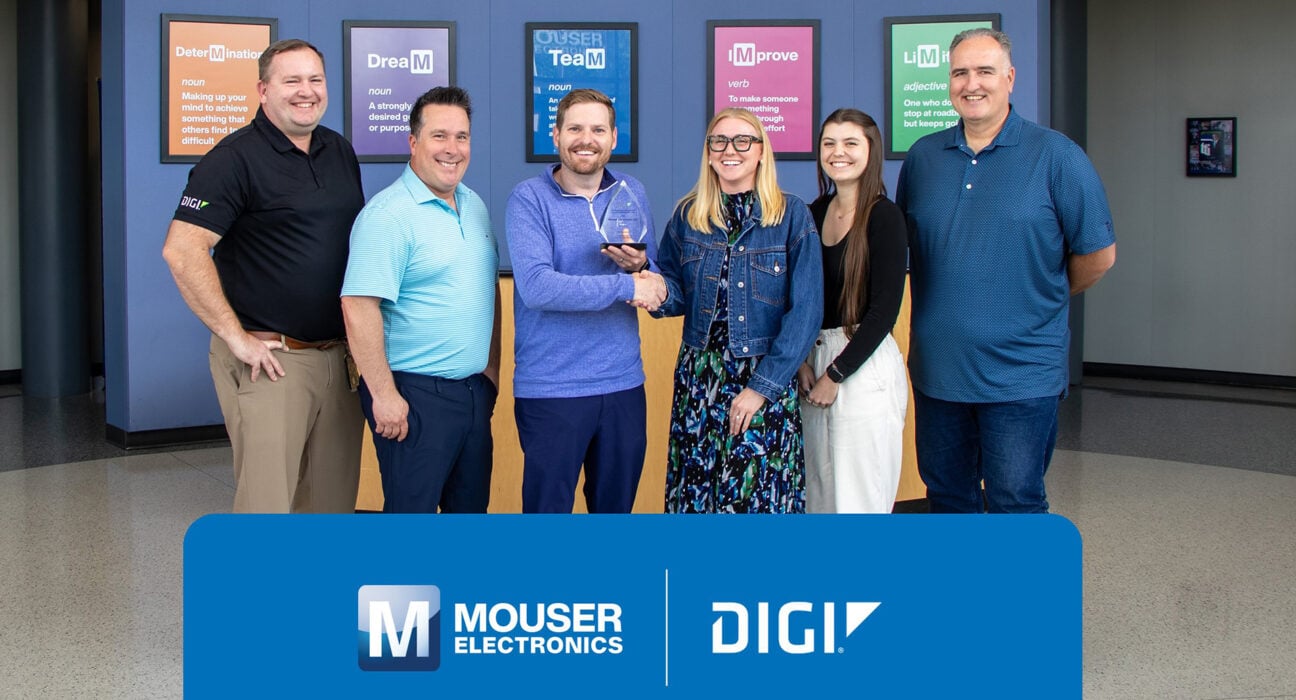 Mouser: Infrastructure Management Distributor of the Year