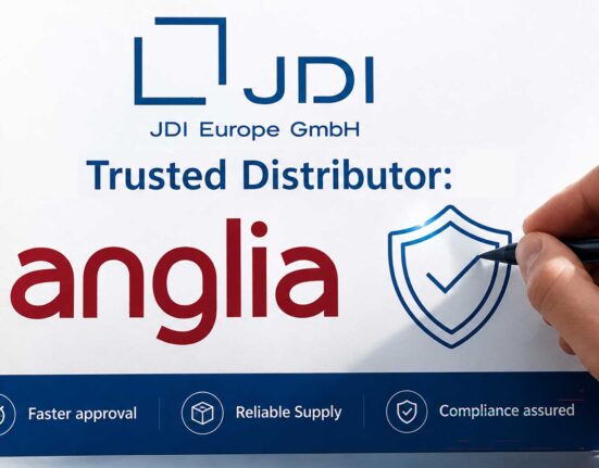 Anglia’s achieves Trusted Distributor status for JDI displays