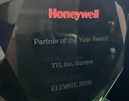 TTI Europe receives Honeywell IA Europe award