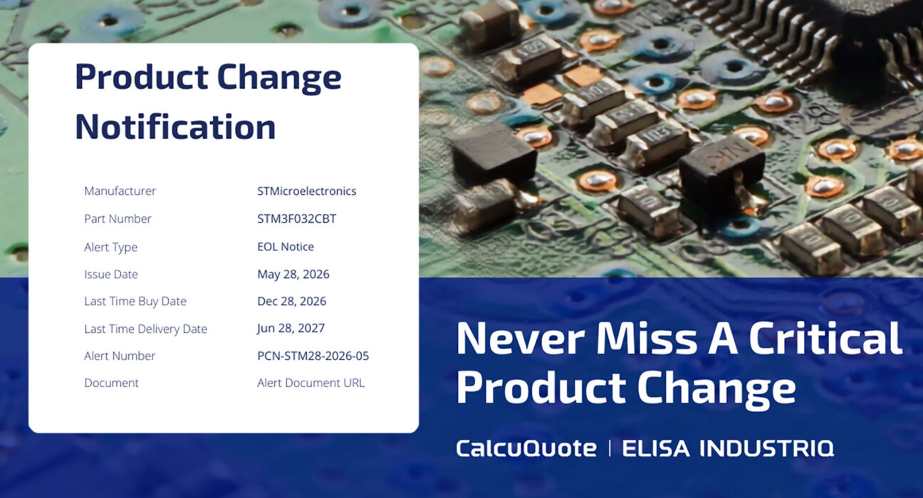 CalcuQuote introduces product change notifications
