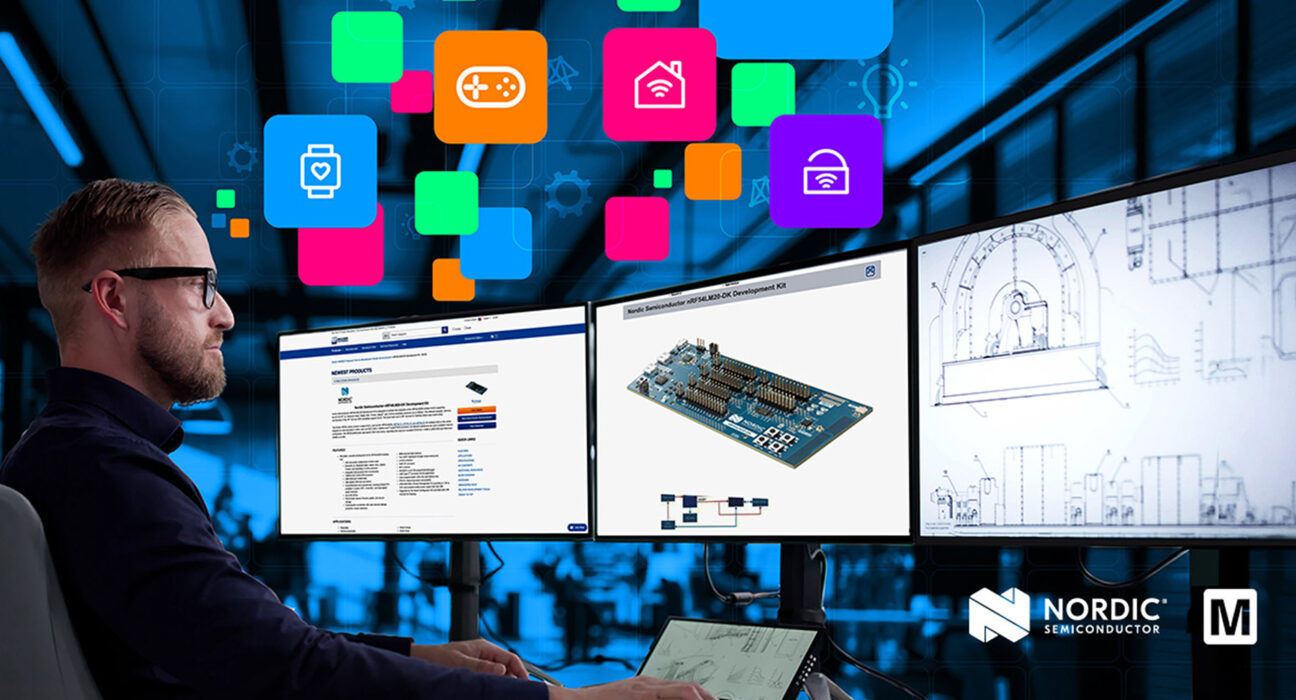 Mouser stocks newest connectivity solutions from Nordic