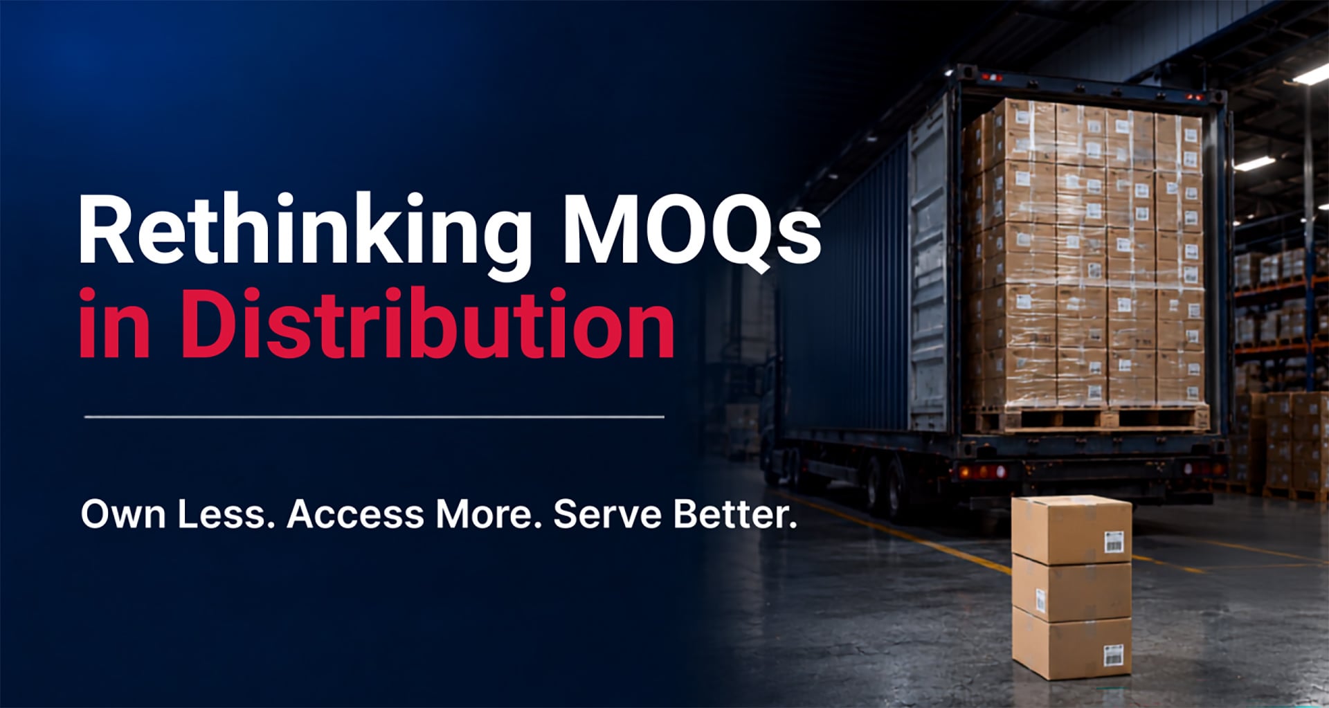 Rethinking MOQs in distribution
