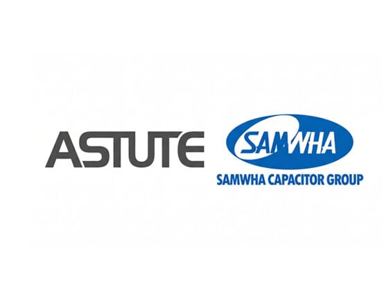 Astute appointed authorised distributor for Samwha Capacitor Group