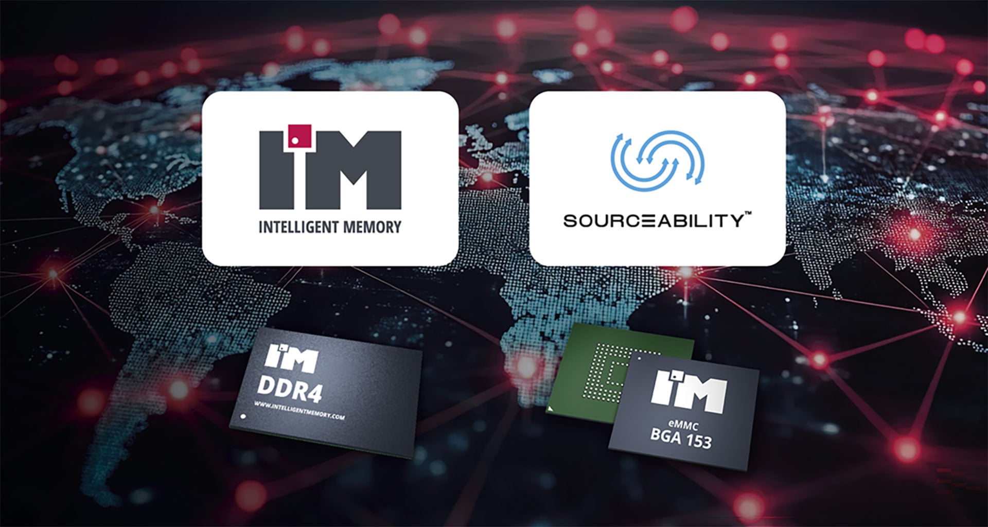 Intelligent Memory adds Sourceability as global distributor